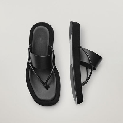 Sandalia Platform Minimalista