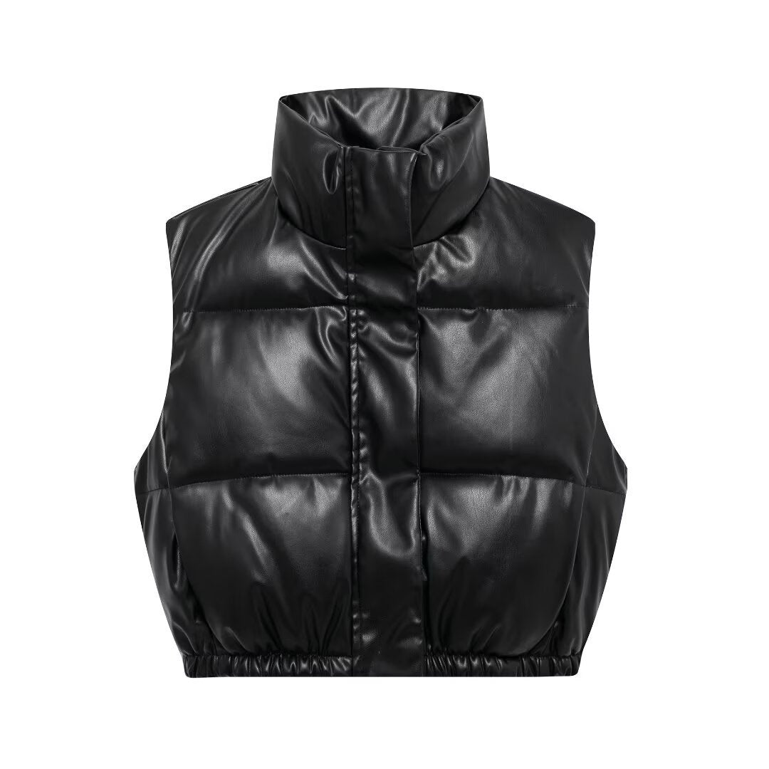 Chaleco cuero - Lovelys