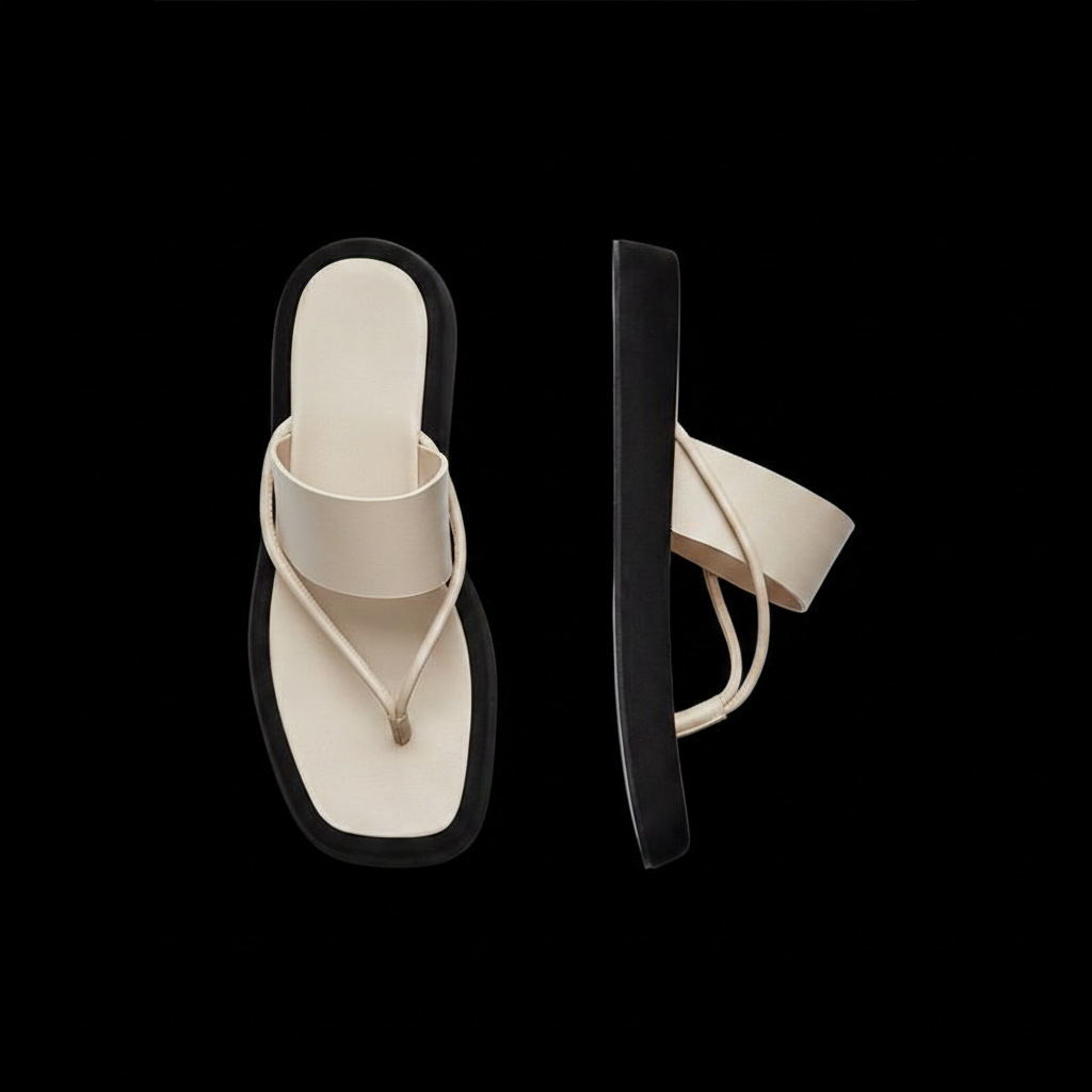 Sandalia Platform Minimalista