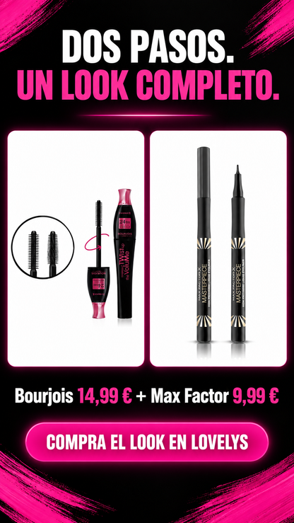 Look de ojos Bourjois Twist Up The Volume y Max Factor Masterpiece por 24,98 €
