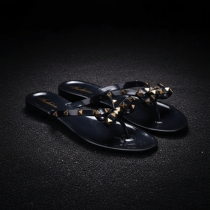 Sandalias negras premium