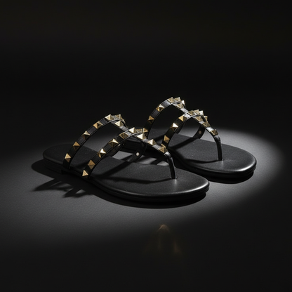Sandalias Rivet Black - angular