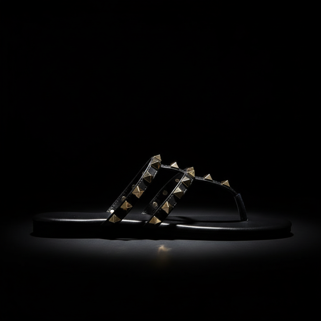 Sandalias Rivet Black - lateral